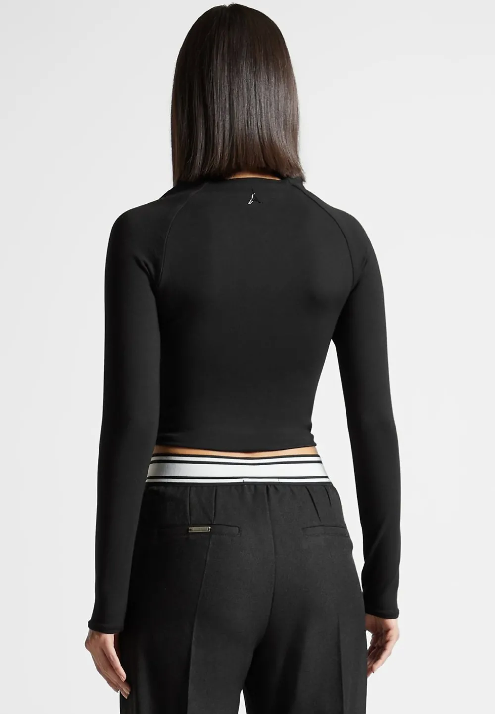 Eternelle Long Sleeve Crop Top