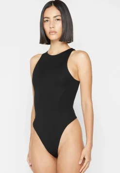 Eternelle Racer Neck Bodysuit