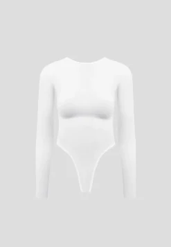 Eternelle Sheer Long Sleeve Bodysuit