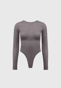 Eternelle Sheer Long Sleeve Bodysuit