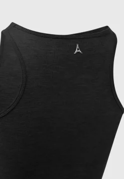 Eternelle Sheer Racer Neck Bodysuit