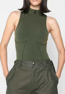 High Neck Racer Bodysuit