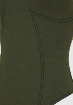 High Neck Racer Bodysuit