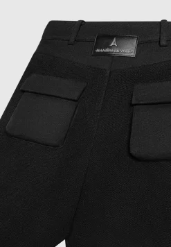 High Waisted Loopback Cargo Pants