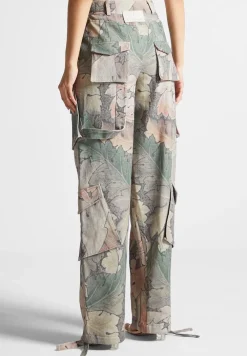 High Waisted Renaissance Camo Cargo Pants