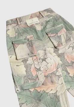 High Waisted Renaissance Camo Cargo Pants