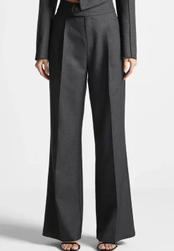High Waisted Tailored Trousers