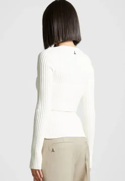 3-In-1 Knit Overlay Bandeau Cardigan