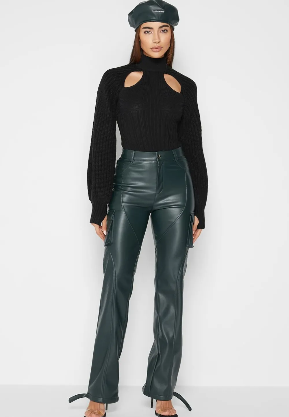 Jumper Bodysuit With Cut Out