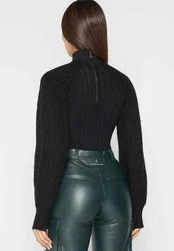 Jumper Bodysuit With Cut Out