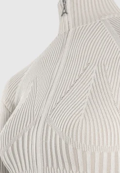 Knitted Backless Corset Top