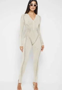 Knitted Contour Jumpsuit