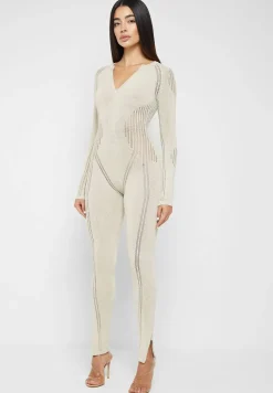 Knitted Contour Jumpsuit