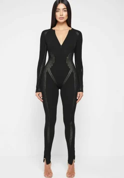 Knitted Contour Jumpsuit