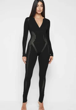 Knitted Contour Jumpsuit