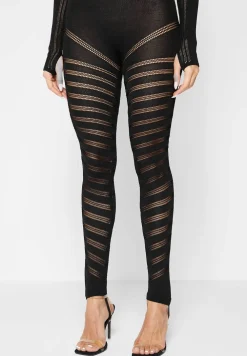 Knitted Contour Jumpsuit With Sleeves