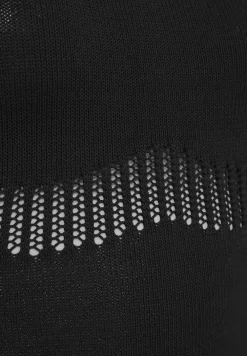 Knitted Contour One Sleeve Playsuit