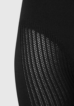 Knitted Contour One Sleeve Playsuit