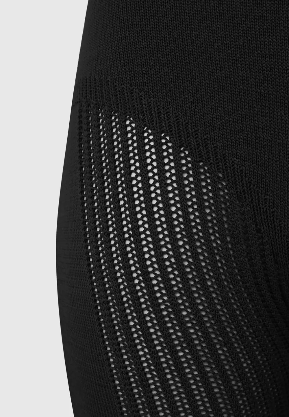 Knitted Contour One Sleeve Playsuit