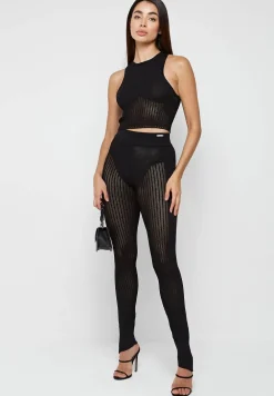 Knitted High Waisted Leggings