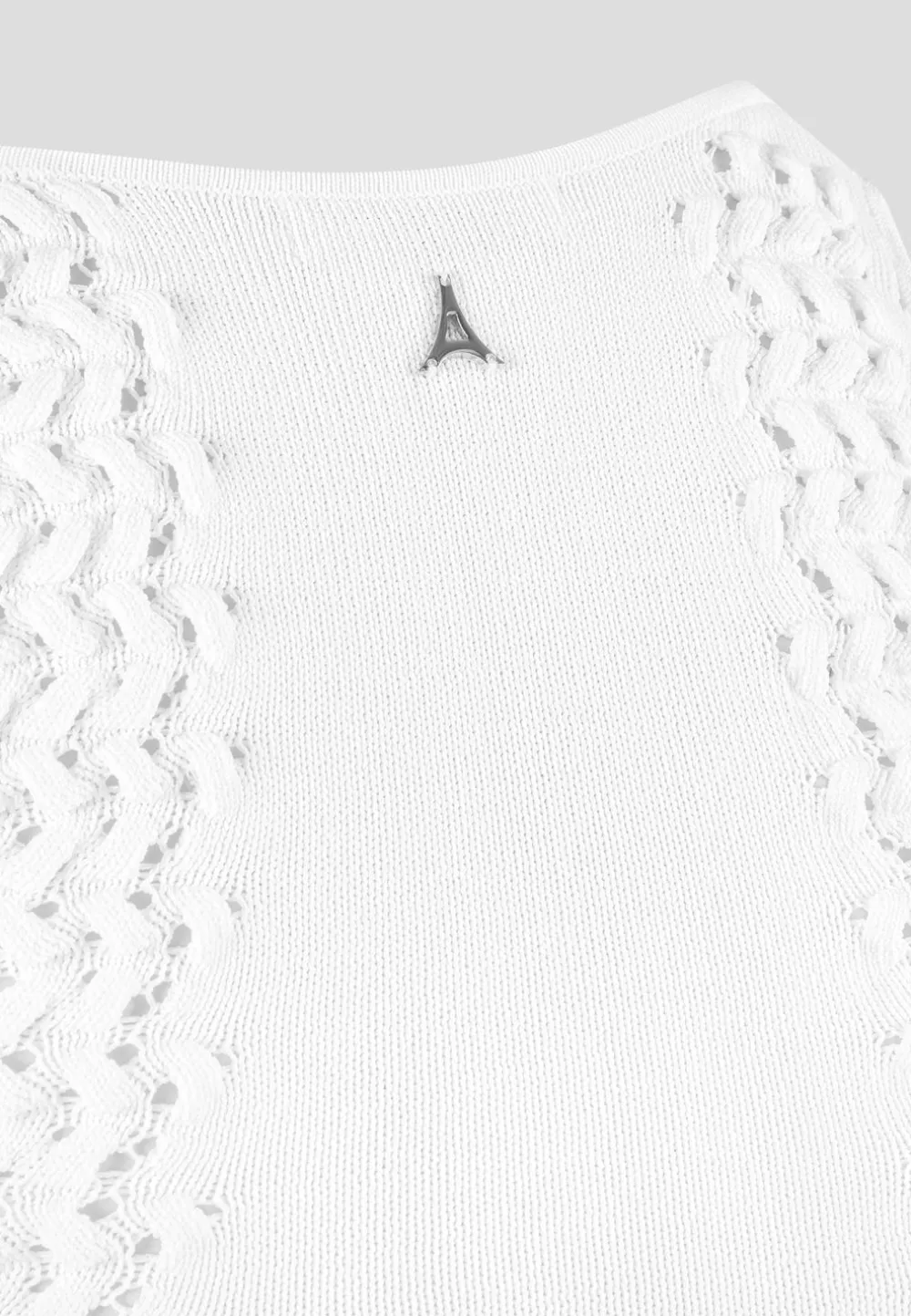 Knitted Lace Up Corset Top