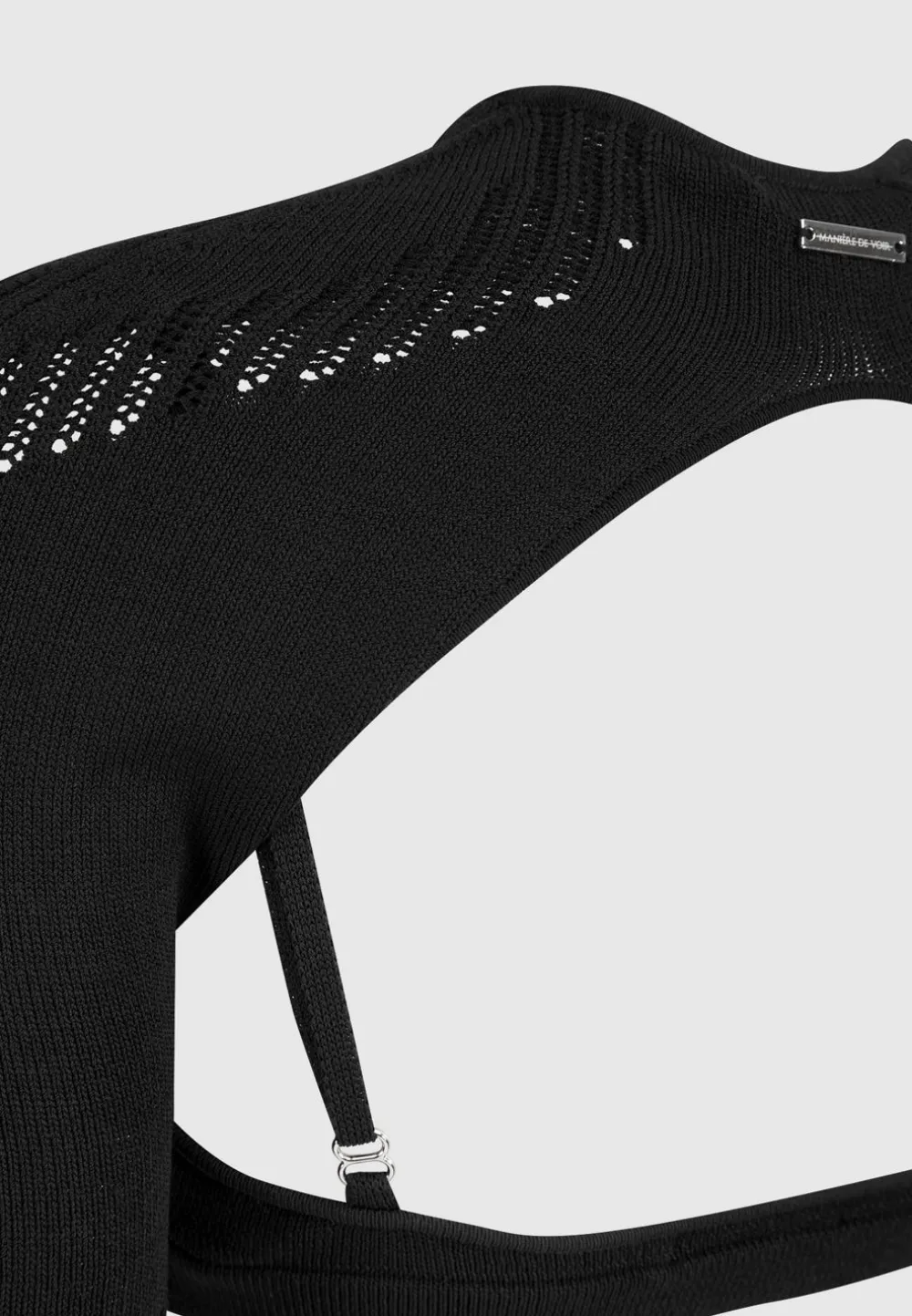 Knitted Sleeve Overlay With Bralette