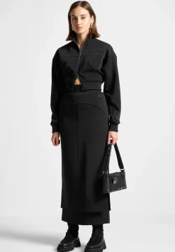 Layered Midaxi Skirt