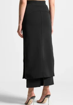 Layered Midaxi Skirt