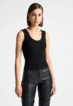 Limited Edition Eiffel Knitted Tank Top