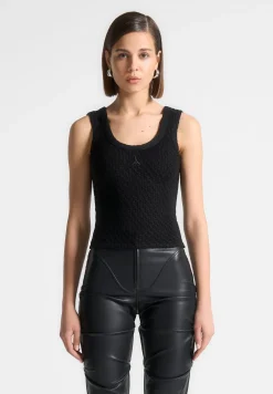 Limited Edition Eiffel Knitted Tank Top