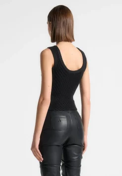 Limited Edition Eiffel Knitted Tank Top