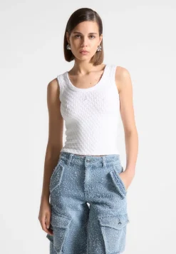 Limited Edition Eiffel Knitted Tank Top