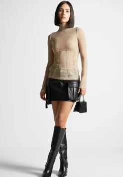 Mesh Double Layer Top