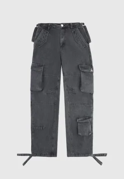 Mid Rise Cargo Pants