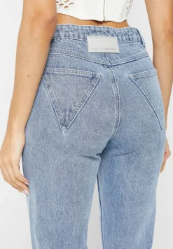 Mid Rise Flared Jeans