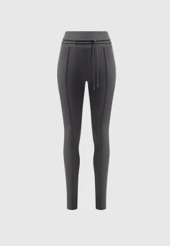 Neoprene Tie Detail Leggings