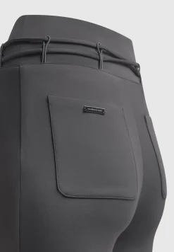 Neoprene Tie Detail Leggings