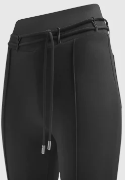 Neoprene Tie Detail Leggings