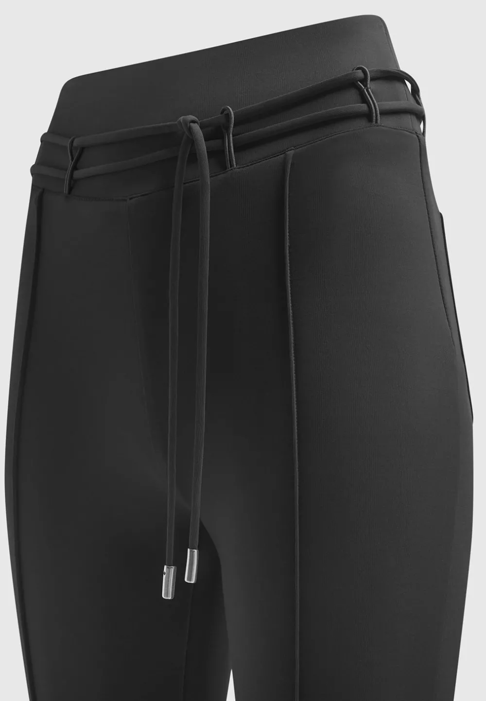 Neoprene Tie Detail Leggings