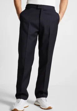Pinstripe Tailored Trousers