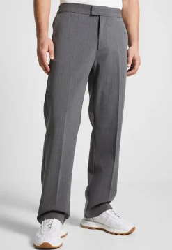 Pinstripe Tailored Trousers