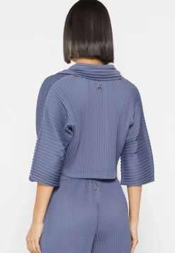 Pleated Cropped Shirt