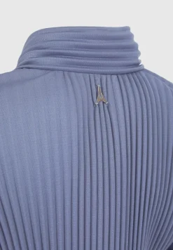 Pleated Cropped Shirt