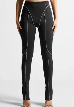 Reflective Piped Leggings