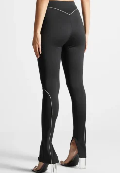 Reflective Piped Leggings