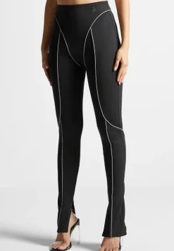 Reflective Piped Leggings