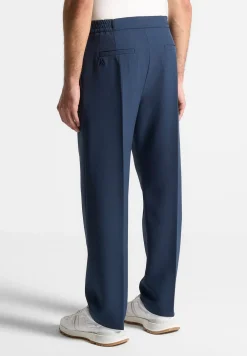 Relaxed Tailored Trousers With Pleat