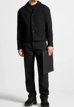 Revere Collar Twill Jacket