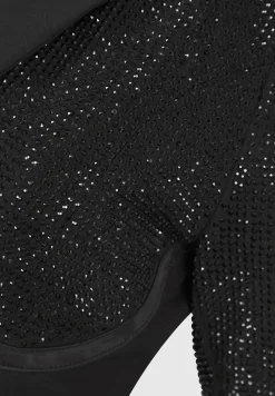 Rhinestone Corset Blazer Dress