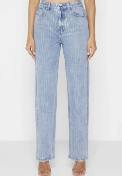 Rhinestone Mom Jeans
